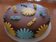 Feestelijke chocoladetaart